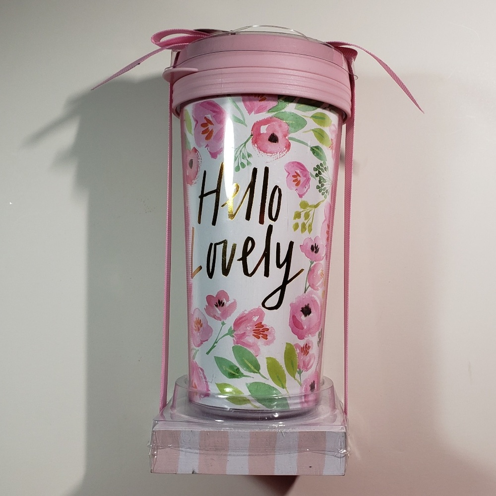 Bonnie Marcus & Co Travel Mug w/Gold Foil Words